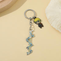 Colgante De Anime Demon Slayer Con Pendientes De Kamado Tanjirou Agatsuma Zenitsu Y Hashibira Inosuke Llavero Accesorio Lindo Para Fans De La Serie - details 6