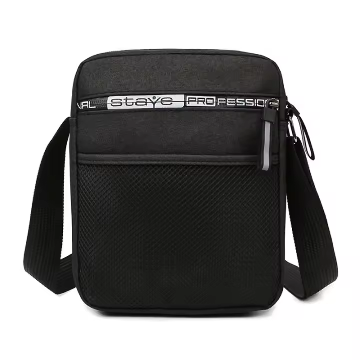Bolso De Hombro Para Hombre Estilo Casual Moda Oxford Satchel De Negocios Bolsa Bandolera Multifuncional Con Cierre De Cremallera - 1
