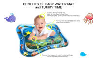 Juguetes Educativos Para Bebés Matriz De Juego Inflable De Agua Para Niños Y Niñas Regalo De Cumpleaños Actividad Divertida Para Tiempo En Pecho 0-6 Años - details 11