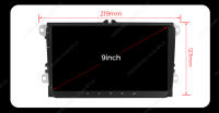 Reproductor Multimedia Para Coche 9 Pulgadas Compatible Con Volkswagen Passat B6 B7 Golf 5 6 Polo Jetta Skoda Con Navegación GPS WiFi Carplay Inalámbrico ROM 32G RAM 2G Android - details 9