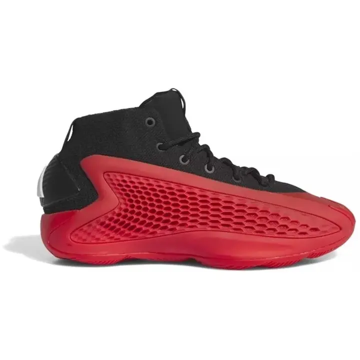 Zapatillas de Baloncesto Adidas A.E. 1 J para niños en color rojo - 1
