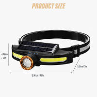 Lámpara De Pescar Con Luz LED Y COB Super Brillante Recargable Con Pantalla Electrónica Inteligente Y Varias Modos De Iluminación - details 0