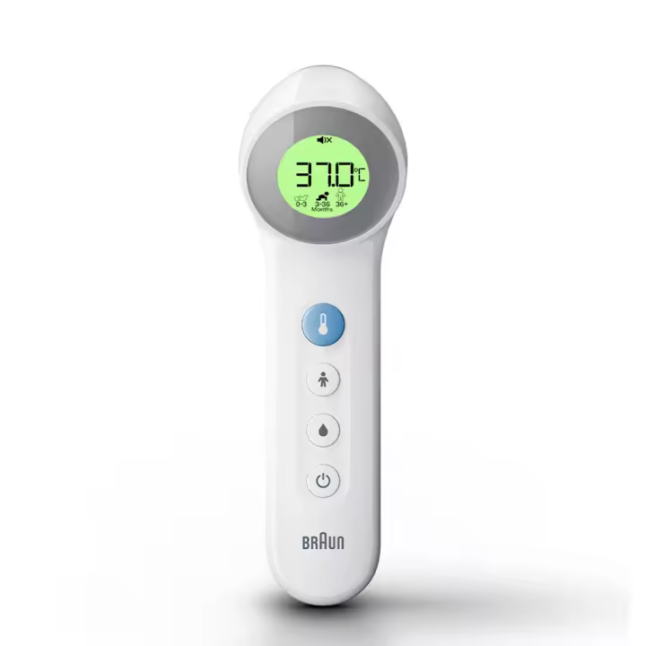 Braun Termómetro Corporal BNT400WE Sin Contacto + Frontal Con Age Precision - 1
