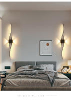 Lámpara De Pared Moderna Y Sencilla Para Cocina Y Sala De Estar Con Luz LED Decoración De Hogar Adecuada Para TV Y Dormitorio Iluminación Diaria - details 6