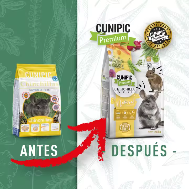Cunipic PREMIUM Chinchilla 3 kg - 1