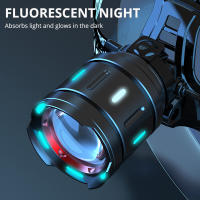Linterna Frontal LED 10000mAh 80W Con Sensor De Movimiento IP68 Impermeable Para Camping Caza Zoom Ajustable Luz Para Noche - details 7