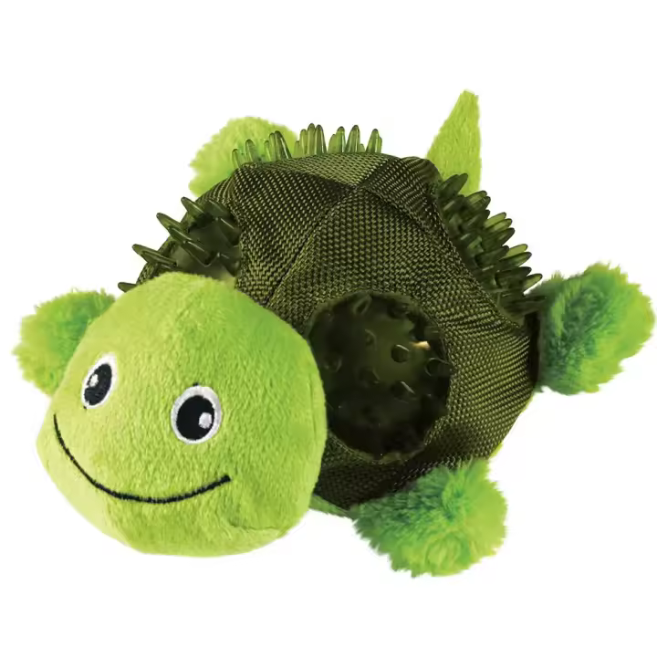 Artículos mascotas Juguetes y juegos Kong Conchas Rasgan Juguete Verde - 1