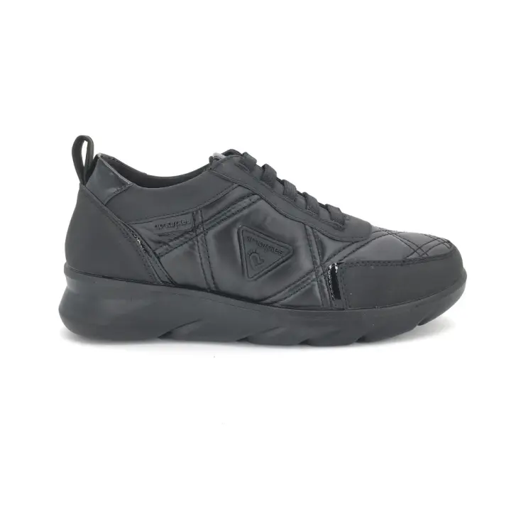 Blucher de Amarpies para mujer, mod.27083, Deportivo acolchado con cordón elástico y plantilla blanda muy cómodo - 1