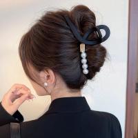 Pinza Para El Cabello Retro Coreana De Tamaño Grande Para Mujeres Con Cabello Rizado Estilo De Moda Decorativa Material Plástico - details 3