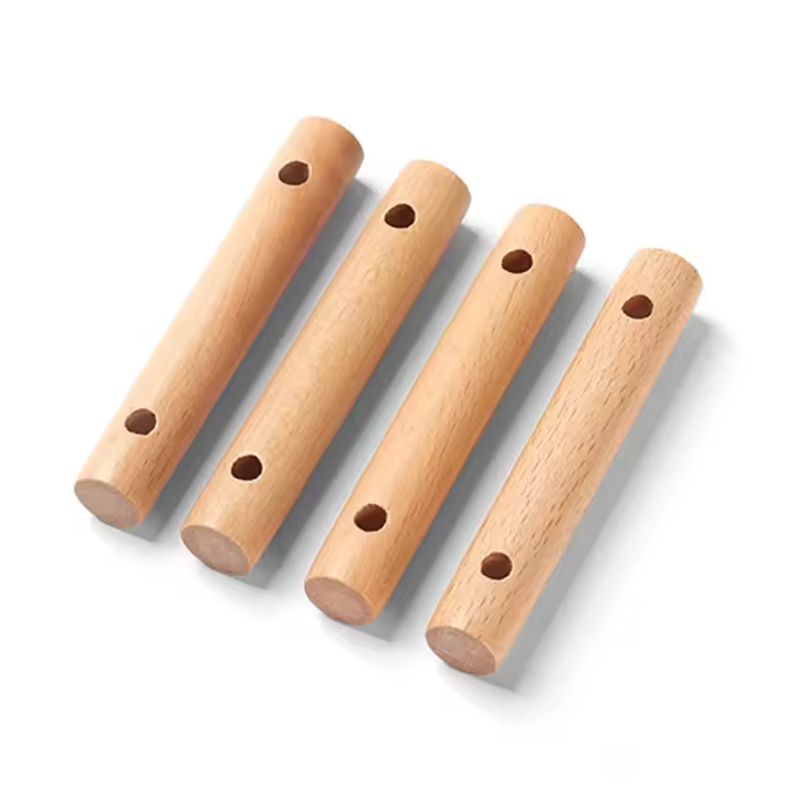 4pcs Atornillador De Cuerda Antideslizante Para Ojo De Awning Accesorios De Camping Equipamiento De Tenda Cierre De Madera De Bajo - 1