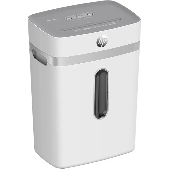 Destructora de documentos HP OneShred 12CC (nivel de seguridad 4, corte de partículas de 4x35 mm, hasta 12 hojas de 80 g/m², 68 - 1