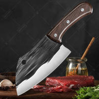Cuchillo De Cocina Inoxidable Forzado Chefs Japoneses Ultra Afilado Para Carne Y Corte De Alimentos Cuchillo De Cocina Multifuncional - details 0