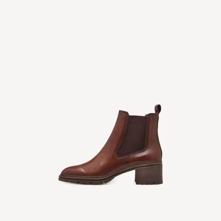 Botín Tamaris De Tacón Estilo Chelsea 25456 - 1
