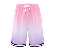 Shorts De Baloncesto Para Hombres 2024 Nuevos Pantalones Deportivos De Entrenamiento Con Bolsillos Ciclismo Y Correr - details 1