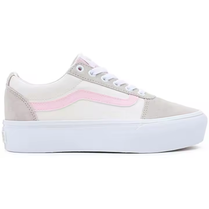 Zapatillas Vans Ward Platform para mujer en color rosa - 1