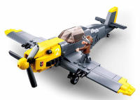 Bloques De Construcción DIY Clásicos De Avión De Combate BF-109 Para El Ejército Del Segundo Mundo War II 289 Piezas Juguetes Para Niños - details 7