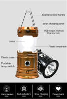 Lámpara Multifuncional Solar Portátil Para Camping Impermeable Luz De Emergencia Con Fuente De Energía LEDLinterna Portátil Para Acampar - details 3