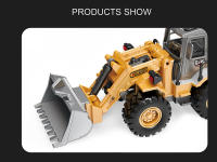 Juguetes Para Niños Camión Miniatura De Aluminio Excavadora Bulldozer Y Grúa Modelo De Vehículo De Tierra Metal Juguete Educativo Para Niños - details 3