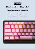 Teclado Mecánico Weikav Lucky65 V2 Kit De Personalización 3 Modos Bluetooth Hotswap Estructura De Ganchos RGB Regalo Para Gaming - details 11