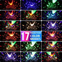 Proyector De Estrellas Nebulosa LED Luz Nocturna Con Cable USB Cambio De Color 12 Tonos Rotación De 360 Grados Regalo Romántico Para Mujeres Y Niños - details 5