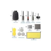 Kit de Limpieza de Coche de 12 piezas, Kit de Limpieza de coches de Microfibre Profesional, Cuchillo de Rueda y borde, de lavado de ropa de Limpieza, Esponja - details 0