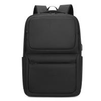 Escolar impermeable para estudiantes, mochila de Negocios, mochipa para computadora Mochara de gran capacidad with Carga USB, mochipa - details 1