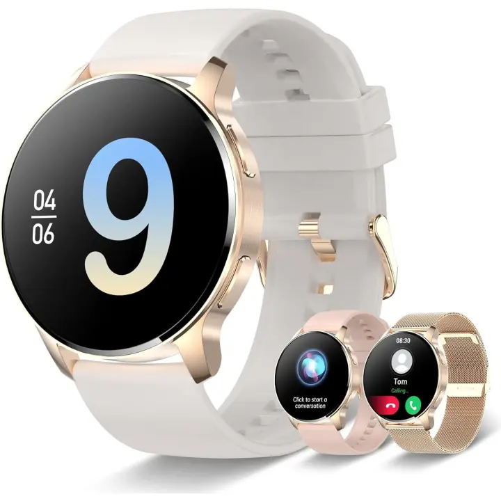Reloj Inteligente para Mujer, Realizar y Recibir Llamadas, Alta Definición 1,32 Pulgadas - 1