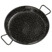 LILI HOME Paella Valenciana Esmaltada – Tradición y Versatilidad en tu Cocina. Fabricada en acero esmaltado vitrificado, ofrece una resistencia excepcional al calor y al desgaste. Apta para cocinar con leña, en cocinas de gas, paelleros de gas y hornos. F - details 3