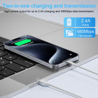 Cable De Carga Rápida USB a Lightning Certificado MFI LAIHONEN Para iPhone 14 14 plus 13 13 pro 12 12 pro 11 11 pro Xr - details 1
