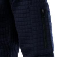 Chaqueta De Manga Larga Para Hombre Con Cuello Erguido Y Cremallera Estilo Casual Chaqueta De Patoche Con Patrón Cuadriculado - details 17