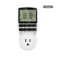 Interruptor De Tiempo Digital Programable Para Electrodomésticos Con Enchufe EU/US/UK/AU Ideal Para Cocina Control De Tiempo Por Día/Hora - details 11