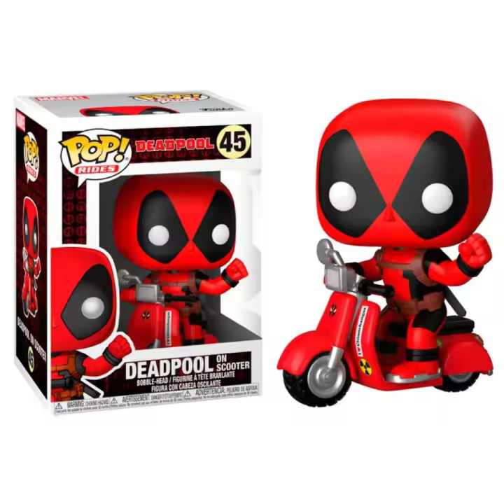 Funko Pop! Figura Deadpool Marvel Rojo,Negro - 1