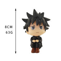 Figura De Anime Jujutsu Kaisen 9cm Itadori Yuji Gojo Satori Fushiguro Megumi Kugisaki Juguete De Decoración Para Coche PVC Regalo Kawaii Para Fans De La Serie - details 3