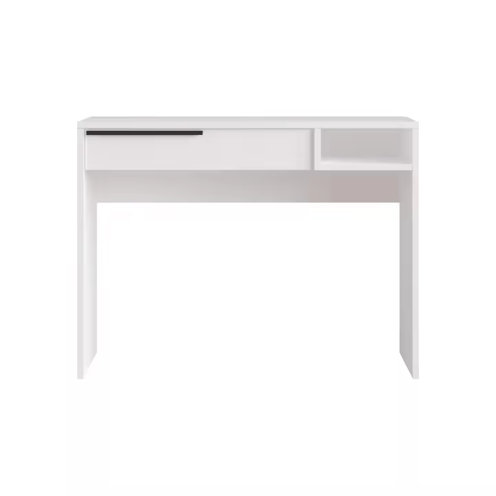 Rebecca Exwrite Furniture Boyum 75x100x44,5 Tabla de partículas Hierro Blanco Modern - 1