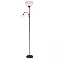 LILI HOME Lámpara de Pie Serie Nawis 1760 mm con Doble Luz E27 y E14. Su cuello orientable te permite ajustar la posición y la distancia de la luz según tus necesidades. Además, incluye bombillas y un interruptor con botones independientes para mayor como - details 4