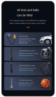 Bomba De Aire Eléctrica Portátil Recargable 3600mAh Tipo-C Para Neumáticos De Vehículos Múltiples Compressor De Aire Inalámbrico Auto-completo - details 15