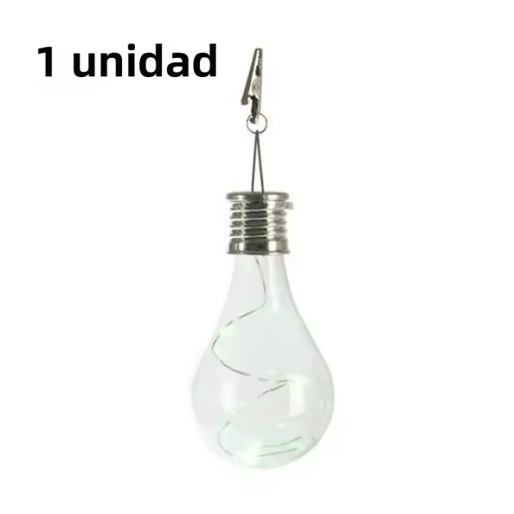 Lámpara Solar LED Impermeable Para Exterior Rotativa Colgante Para Fiesta Jardín Patio Camping Decoración Bulbo Lámpara Colgante - 1