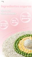 Primerazoo, Arena para Gatos de Tofu , Súper Absorbente y Sin Polvo , Control de Olores, Se puede tirar al Inodoro, 6L/Bolsa - details 5