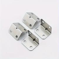 100 Piezas De Bracket De Esquina Metálico Estilo Silvery Para Reforzamiento Y Seguridad De Cajones Con 20 Piezas De Bracket L Y 84 Tornillos - details 2