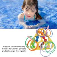 Juego de Anillos Flotantes Lanzables para Piscina - Juguetes EVA Premium Niños/Adultos - Set Familiar para Agua, Playa y Pool Parties 🎯🌊 - details 2