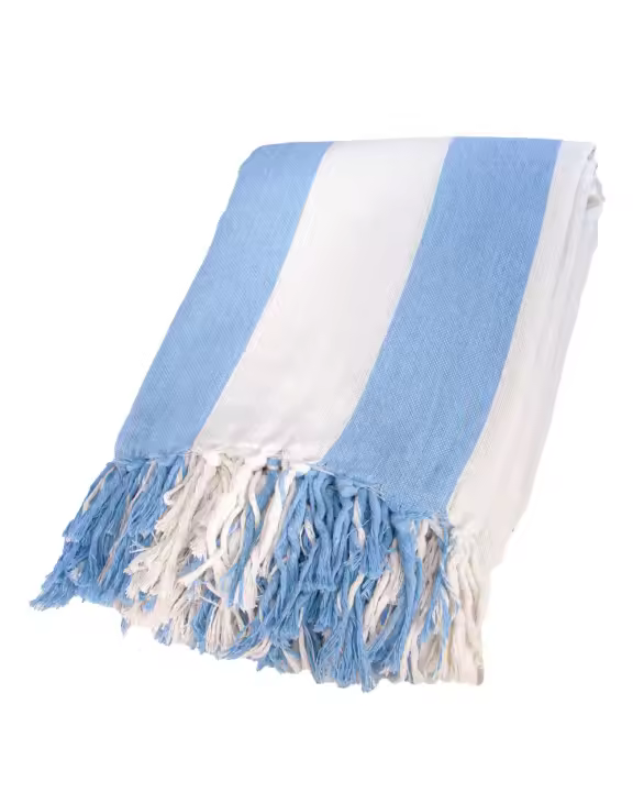 SUN & SURF Gran Foulard de Playa XXL Modelo C 210x240cm | 100% Algodón Reciclado Manta Picnic Ideal para Gran extensión Playa, Montaña y Multiusos Mascotas - 1