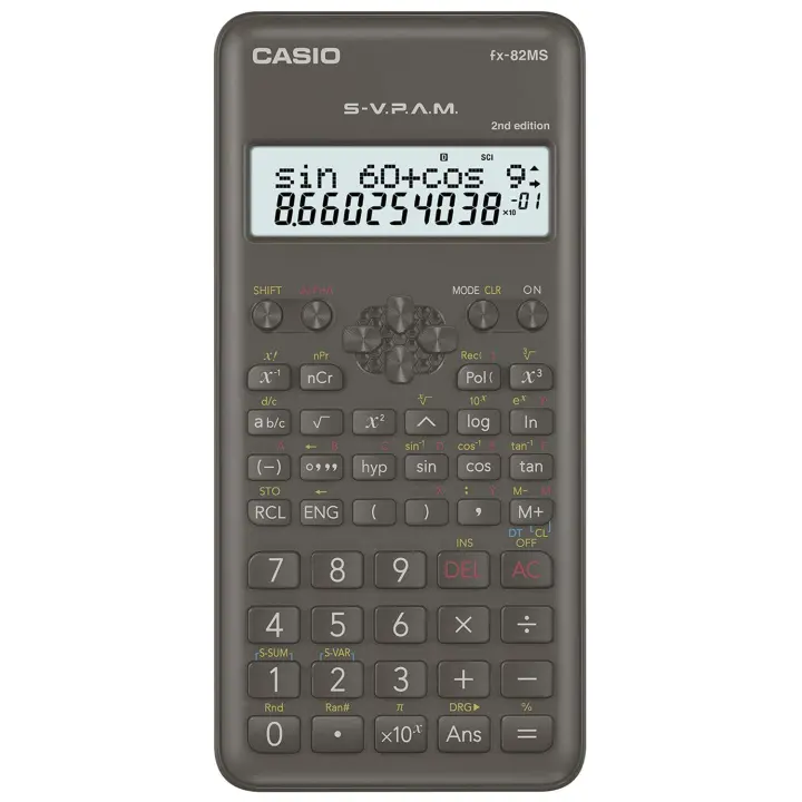 Calculadora Casio Fx-82 Ms 2nd Edition Calculadora Cientifica Con 240 Funciones - 1