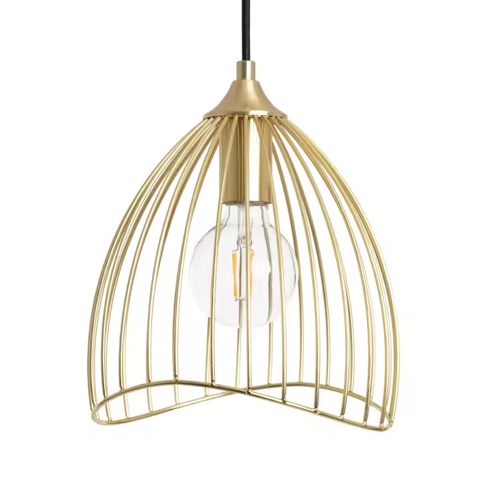 Ledkia Lámpara Colgante de Metal Kibanda Bellús Dorado - 1