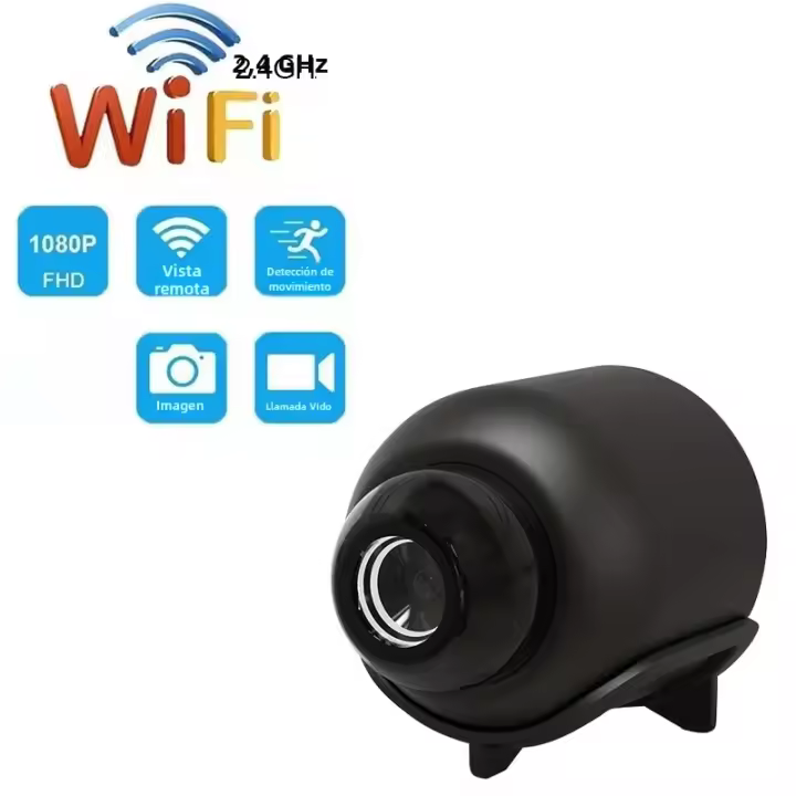 Cámara Miniatura HD 1080P Con Voz WiFi Wireless Monitoreo De Teléfono Cámara De Seguridad Inteligente Para El Hogar Pequeña IP - 1