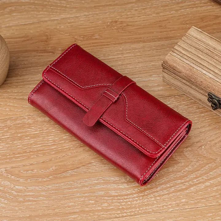 Monederos de cuero para Mujer, billetera with bloqueo RFID para Mujer, Bolso Largo para mujer with múltiples ranuraspara - 1