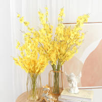 Decoración De Pino De Navidad Artificial De Cerezo Amarillo Para Sala De Estar Jardín De Paredes Y Bodas Accesorio De Fiesta - details 0