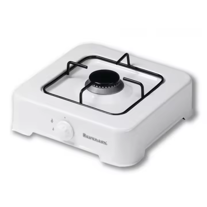 Cocina de gas de 1 quemador Ravanson K-01T (Blanco) - 1