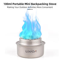 Estufa De Camping Portátil Mini Ligera De Ti Para Combustible Álcool Eficiente Y Segura Para Actividades Al Aire Libre Y Acampar - details 10