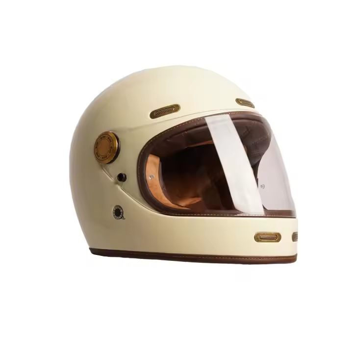 Casco integral By City Roadster III Crema - 1