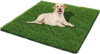 Pataca De Grama Artificial Para Perros Grande Tapete De Inodoros Portátil Para Entrenamiento De Mascotas Material Fibra Lavable Al Agua Ideal Para Exteriores - details 8